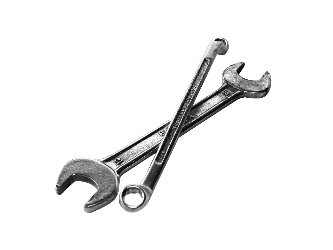 Tools two wrenches