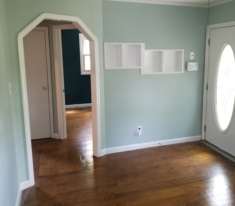 New painting and flooring