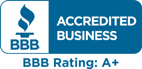 A+ Rating BBB Accredited Business Badge