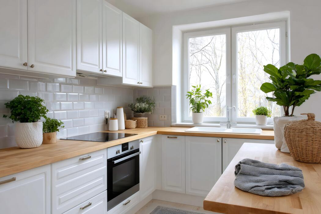modern-scandinavian-kitchen-interior-with-white-cabinets-and-wooden-countertop-photo